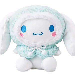 Sanrio NWT Cinnamoroll Plush • Authentic Snowsuit Import • Winter Mascot Plushie